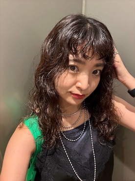 「LOWRYS FARM（ローリーズファーム）のランジェリーキャミＣＨ　 572465（キャミソール）」を使った、and.youさん（レディース・157cm）の夏コーディネート