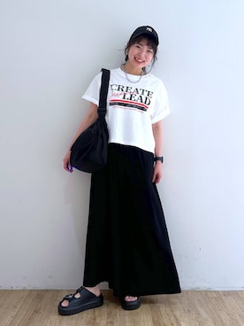 and.youさん（レディース・157cm）の夏コーディネート