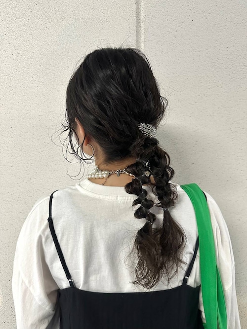 LOWRYS FARM tシャツ ショートロゴプリントLS 240591 レディース