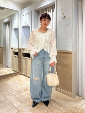 and.youさん（レディース・157cm）の春コーディネート