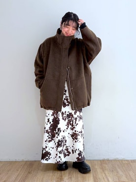 and.youさん（レディース・157cm）の冬コーディネート