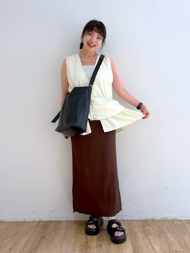 and.youさん（レディース・157cm）の夏コーディネート