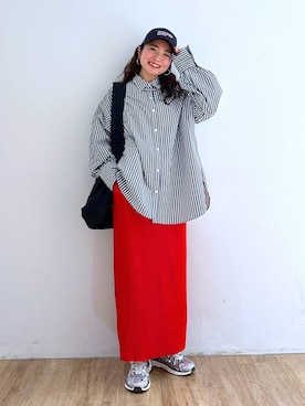 「LOWRYS FARM（ローリーズファーム）のLFポーチツキショルダー 284037（ショルダーバッグ）」を使った、and.youさん（レディース・157cm）の冬コーディネート