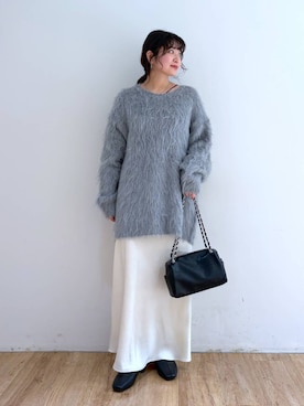 and.youさん（レディース・157cm）の冬コーディネート