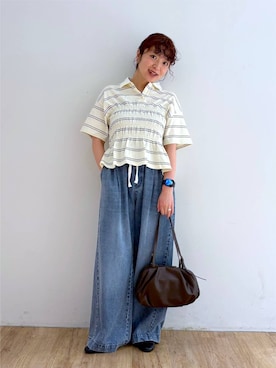and.youさん(レディース・157cm)の夏コーディネート