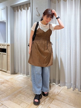 and.youさん（レディース・157cm）の夏コーディネート