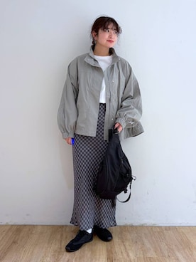 and.youさん（レディース・157cm）の春コーディネート