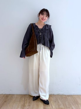 and.youさん（レディース・157cm）の春コーディネート