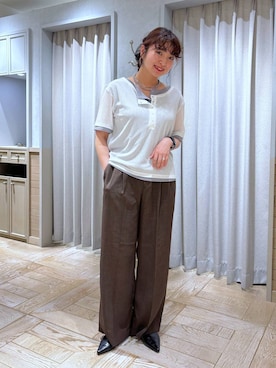 and.youさん(レディース・157cm)の春コーディネート