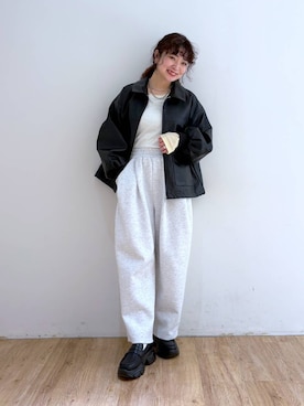 and.youさん(レディース・157cm)の冬コーディネート