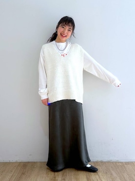 and.youさん(レディース・157cm)の春コーディネート