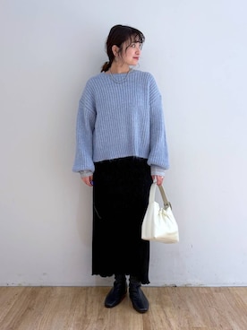 and.youさん（レディース・157cm）の冬コーディネート