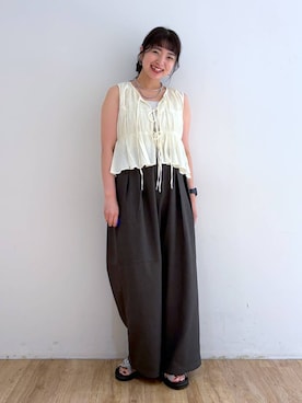 and.youさん（レディース・157cm）の夏コーディネート