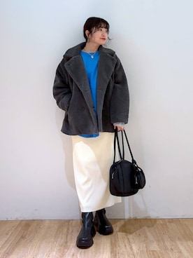 and.youさん(レディース・157cm)の冬コーディネート