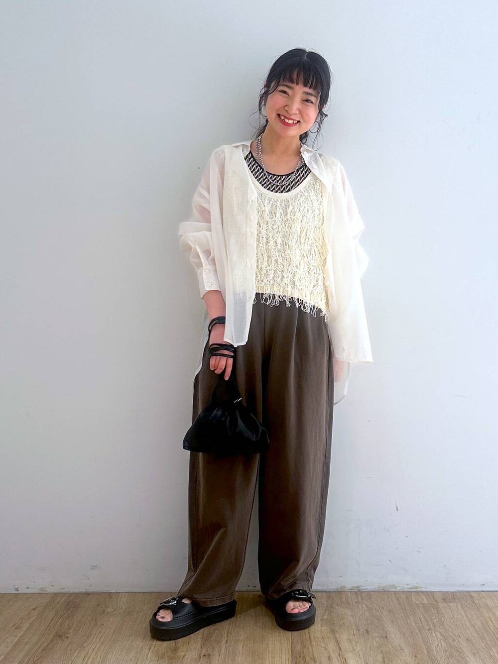 and.you(LOWRYS FARM エスパル仙台)｜LOWRYS FARMのシャツ/ブラウスを使ったコーディネート - WEAR