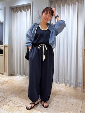 and.youさん（レディース・157cm）の夏コーディネート