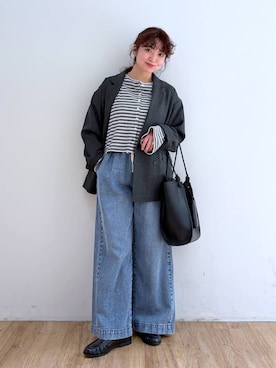 and.youさん（レディース・157cm）の春コーディネート