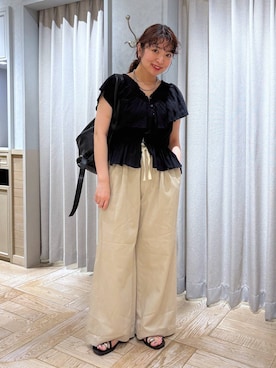 and.youさん（レディース・157cm）の春コーディネート