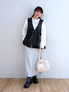 and.youさん（レディース・157cm）の冬コーディネート