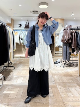 and.youさん（レディース・157cm）の春コーディネート