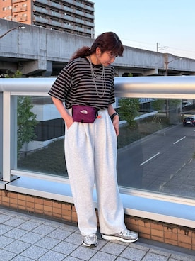 「LOWRYS FARM（ローリーズファーム）のメタルバレッタ　265411（バレッタ/ヘアクリップ、シルバー系）」を使った、and.youさん（レディース）の春コーディネート