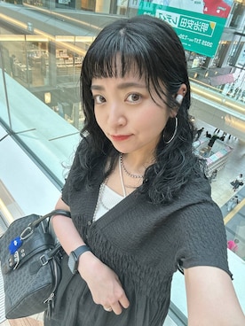 「ロングヘア」｜and.youさん（レディース・157cm）の夏コーディネート