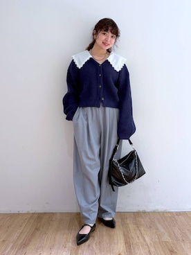 and.youさん（レディース・157cm）の冬コーディネート