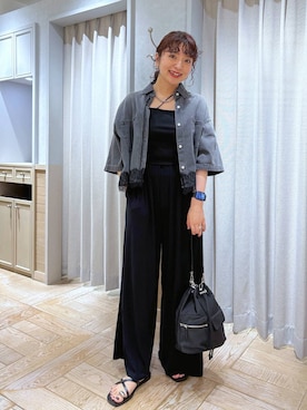 and.youさん（レディース・157cm）の夏コーディネート