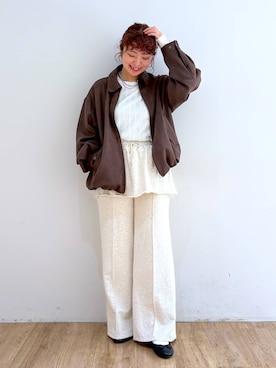 and.youさん（レディース・157cm）の秋コーディネート
