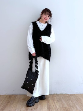 and.youさん（レディース・157cm）の冬コーディネート