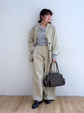 and.youさん(レディース・157cm)の冬コーディネート