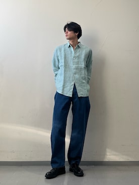 岩波 奏人さん(メンズ・183cm)の冬コーディネート