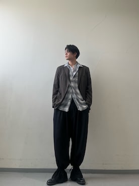 おとしものさん（メンズ・183cm）の春コーディネート