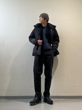 「アイテム（腕時計）」を使った、岩波　奏人さん（メンズ・183cm）の秋コーディネート
