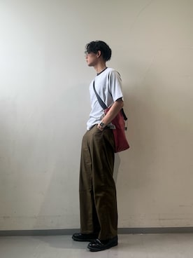 「FREITAG（フライターグ）のアイテム」を使った、おとしものさん（メンズ・183cm）の夏コーディネート
