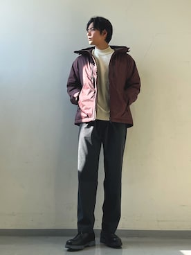 「アイテム（アナログ腕時計）」を使った、岩波　奏人さん（メンズ・183cm）の秋コーディネート