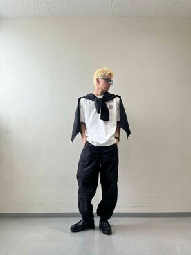 岩波　奏人さん（メンズ・183cm）の春コーディネート