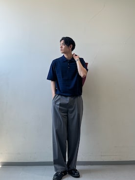 「FORK&SPOON（フォークアンドスプーン）のアイテム」を使った、おとしものさん（メンズ・183cm）の夏コーディネート