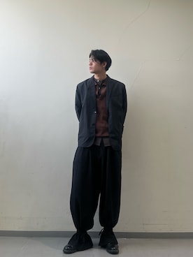 おとしものさん（メンズ・183cm）の春コーディネート