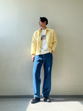 岩波　奏人さん（メンズ・183cm）の春コーディネート