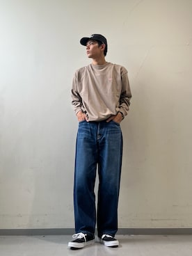 「アイテム（アナログ腕時計）」を使った、岩波　奏人さん（メンズ・183cm）の秋コーディネート
