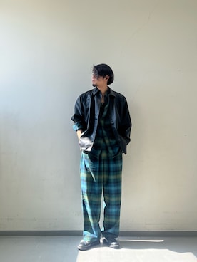 「LOTTO（ロット）のアイテム」を使った、おとしものさん（メンズ・183cm）の秋コーディネート