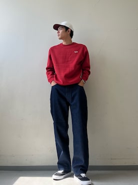 「アイテム（アナログ腕時計）」を使った、岩波　奏人さん（メンズ・183cm）の秋コーディネート