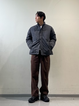 岩波　奏人さん（メンズ・183cm）の冬コーディネート