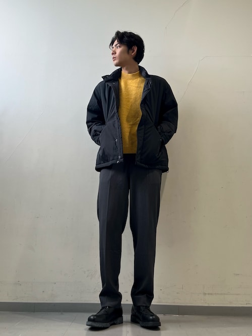 アーバンリサーチ×アルファインダストリーズ黒モッズコート新品タグ付doors アーバンリサーチ×アルファインダストリーズ黒モッズコート新品タグ付