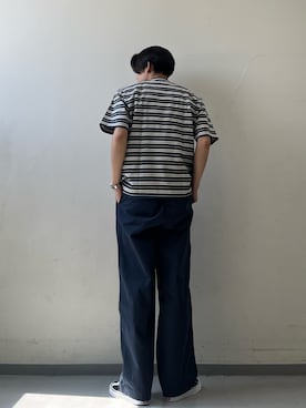 「FORK&SPOON（フォークアンドスプーン）のアイテム」を使った、おとしものさん（メンズ・183cm）の春コーディネート