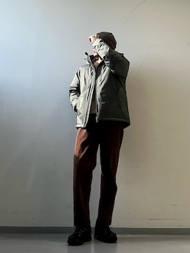 「アイテム（腕時計）」を使った、岩波　奏人さん（メンズ・183cm・20代）の秋コーディネート