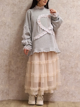 ありす(axesfemme)さん（レディース・153cm）の冬コーディネート