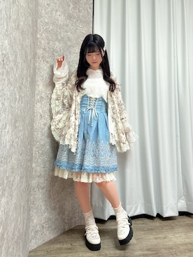 「myu:loret（ミュウロレット）のアイテム」を使った、ありす(axesfemme)さん（レディース・153cm）の春コーディネート