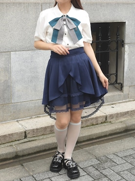 ありす(axesfemme)さん（レディース・153cm）の夏コーディネート